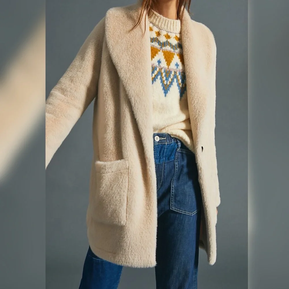 ☀️NEW☀️Anthropologie Shawl Jacket - Picture 3 of 14